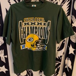 Green Bay Packers Super Bowl Champs graphic tee